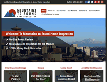 Tablet Screenshot of mshomeinspection.com